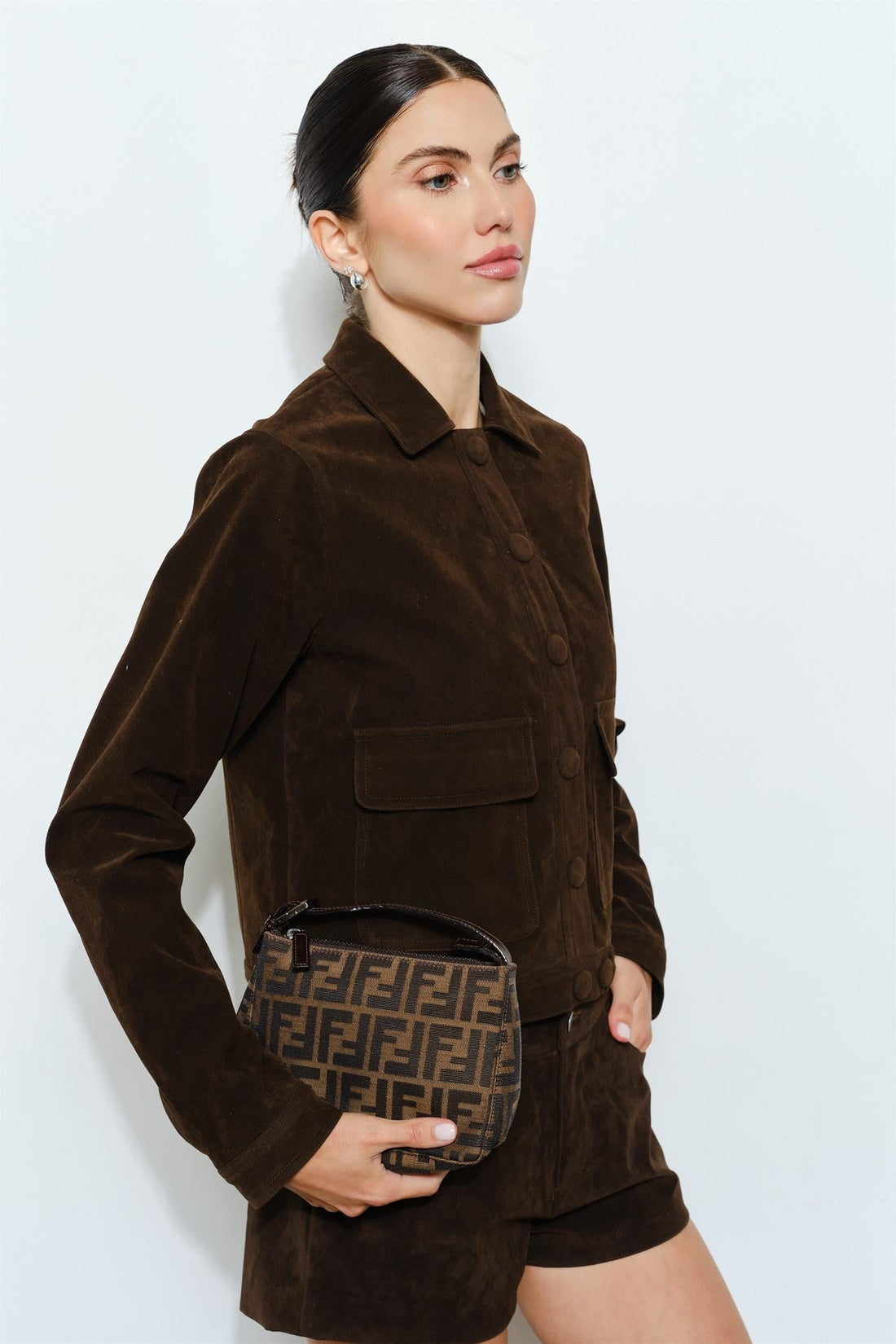 Brown Meryl Jacket