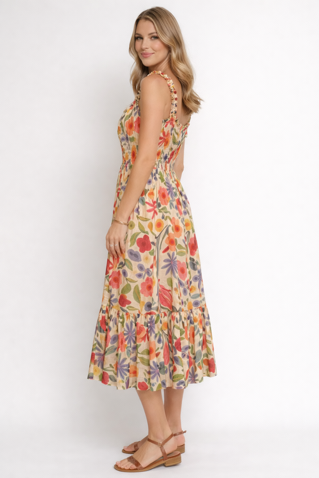 Desert Tan Lilly Dress