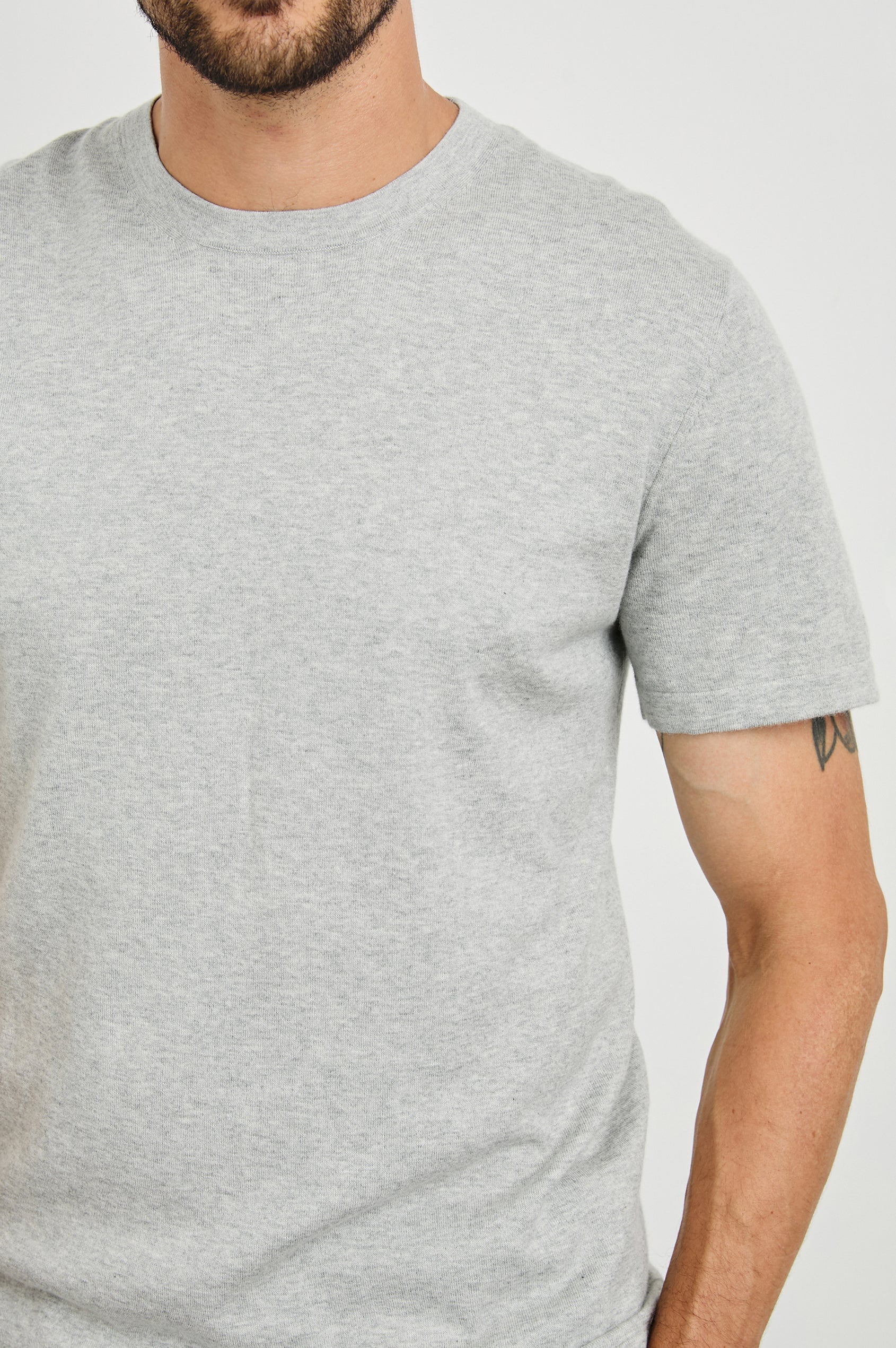 Heather Grey Mason Tee