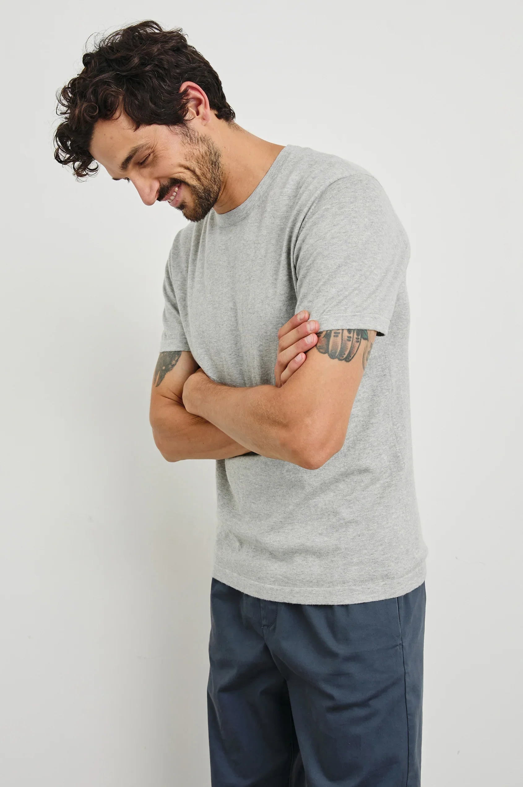 Heather Grey Mason Tee