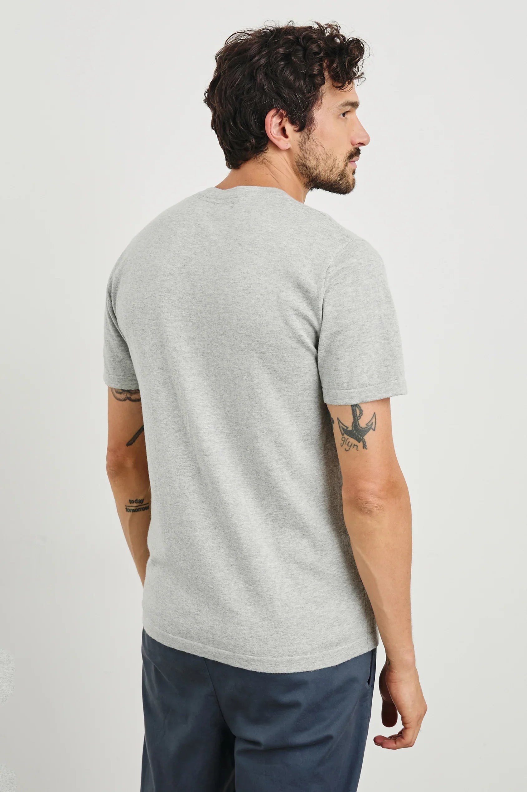 Heather Grey Mason Tee